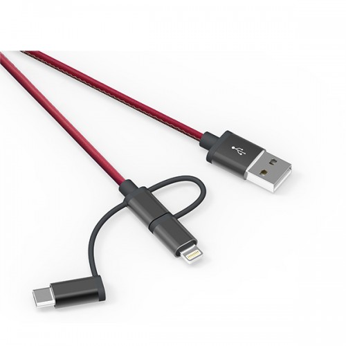 USB 2.0 A to 3 in 1